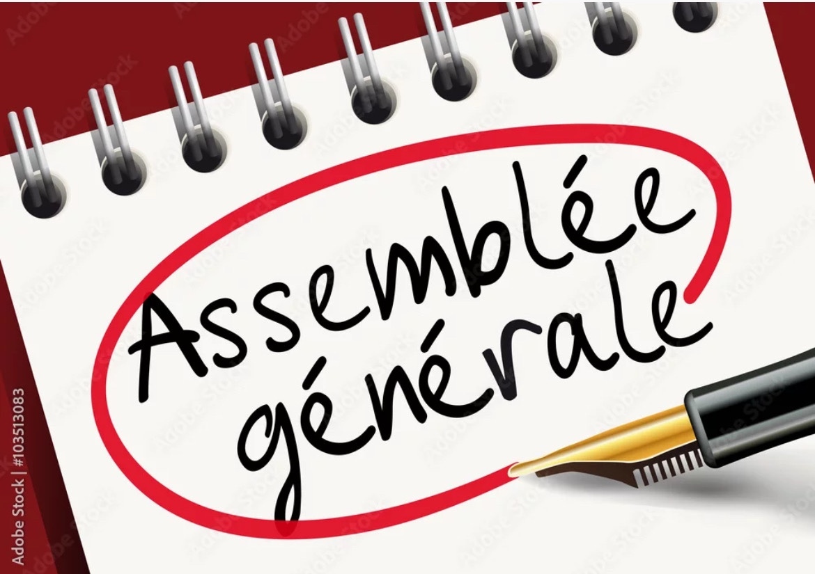 ASSEMBLÉE GÉNÉRALE vendredi 17 octobre à 19h30