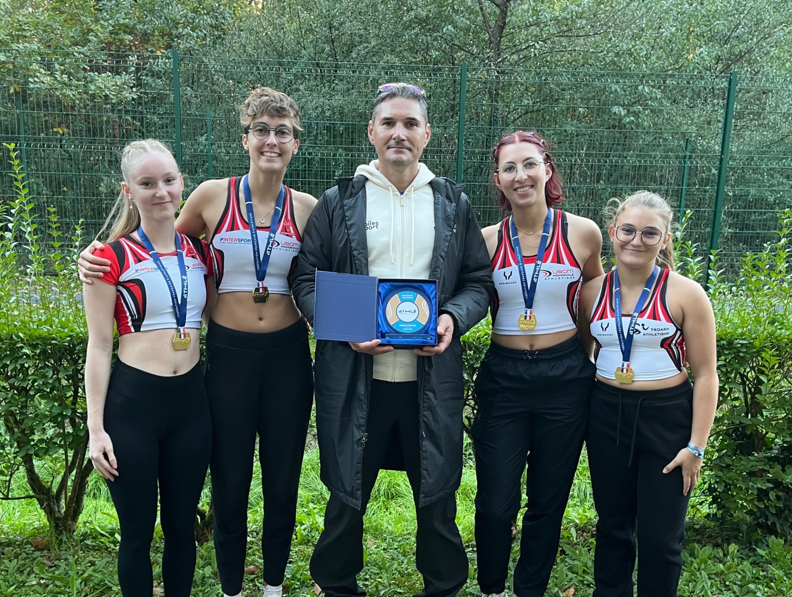 Victoire à la Coupe de France de saut à la perche féminine