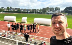 Le demi-fond en stage à Saint-Malo