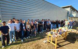 Pot de fin d'année du groupe demi-fond et  sortie dominicale à  Pont-Audemer et Falaise