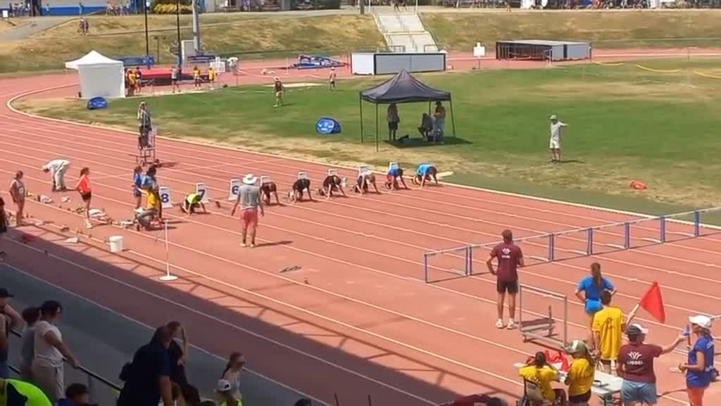 le 50m haies victorieux de Guewen