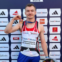 France Elite : Antoine THORAVAL médaillé sur 100m !